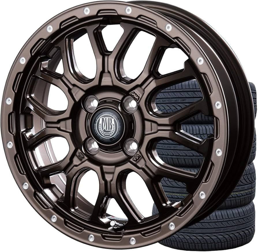 Amazon | 12インチアルミホイールタイヤセット 軽トラ 軽バン ヨコハマ