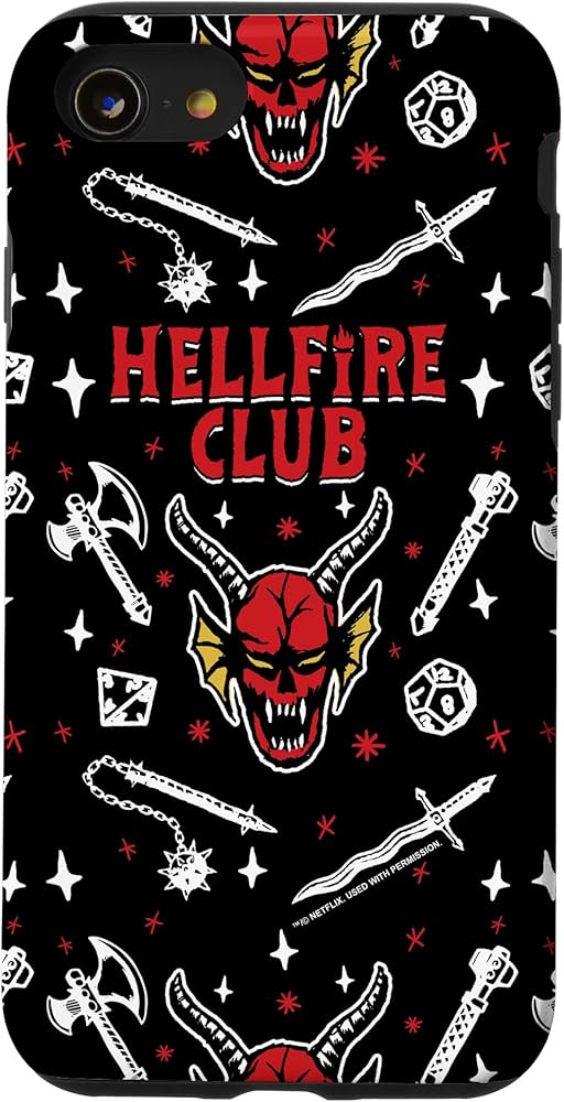 Stranger Things HELLFIRE CLUB 手袋 ストシン ストレンジャーシングス