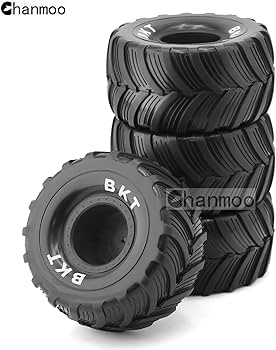Amazon | Chanmoo 1/18 RC モンスタートラックタイヤとハード