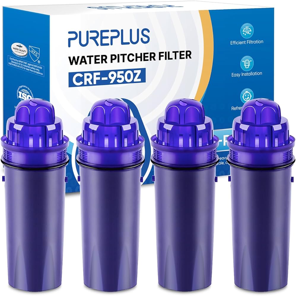 Amazon.com: PUREPLUS CRF950Z Pitcher Water Filter Replacement for