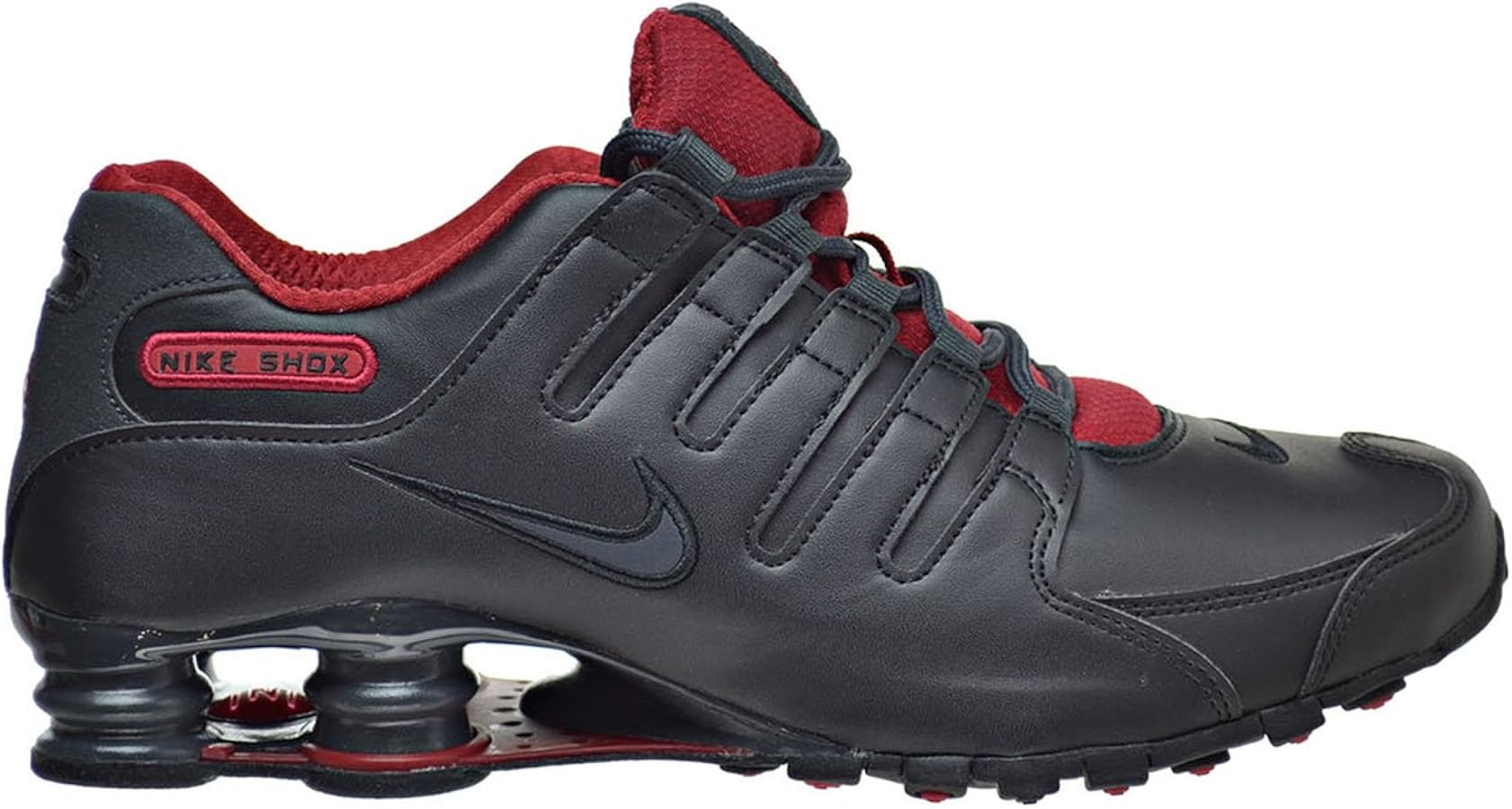 Amazon.com: Nike Men 's Shox Nz se hematita Zapatillas de running