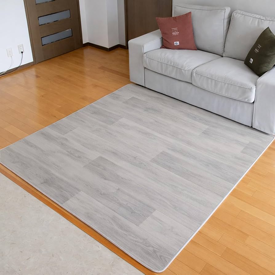 Amazon.co.jp: 防音専門ピアリビング クッションラグ 快適防音マット