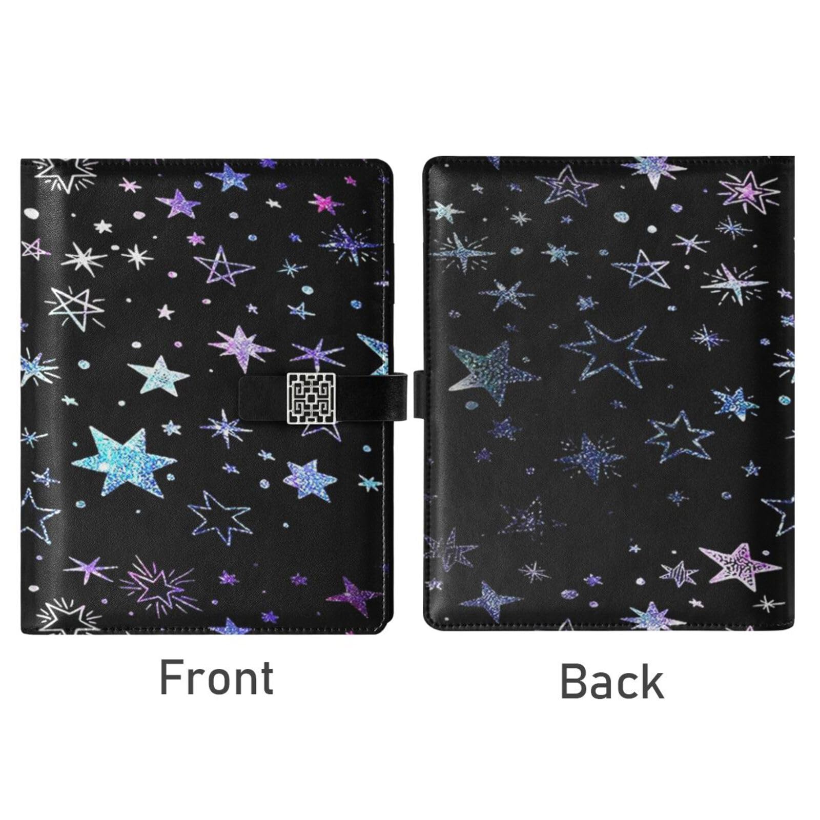 Amazon.co.jp: システム手帳 星空柄 星柄 きらきら A5サイズ ビジネス