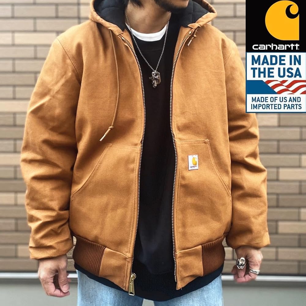 Amazon | [カーハート] Duck Active Jacket MADE IN USA ダック