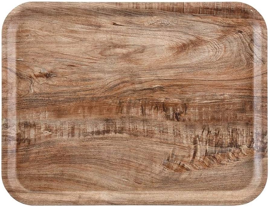 Amazon｜CAMBRO 木目調トレー ライトオリーブ MA3343E89｜トレイ・盆