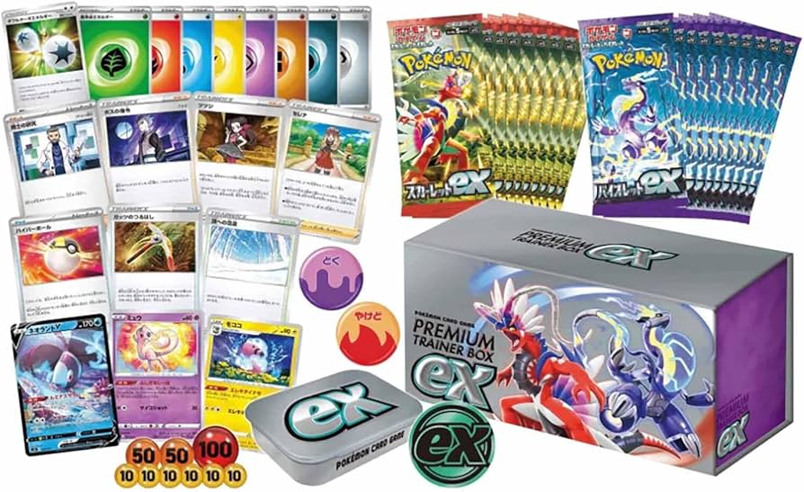 Amazon.com: Pokemon Card Game Scarlet & Violet Premium Trainer Box