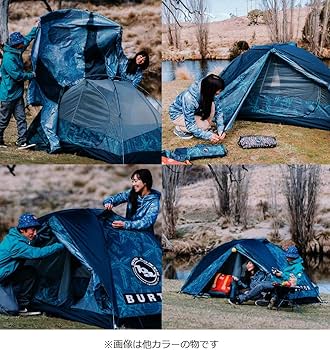Amazon | Burton(バートン) 防水 軽量 簡単 設営 コンパクト テント 1