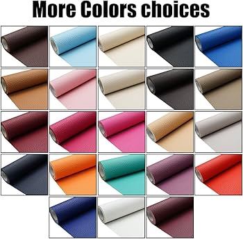 Amazon.com: Red Litchi Texture PU Fabric Leather 11.8x53.14 Inch