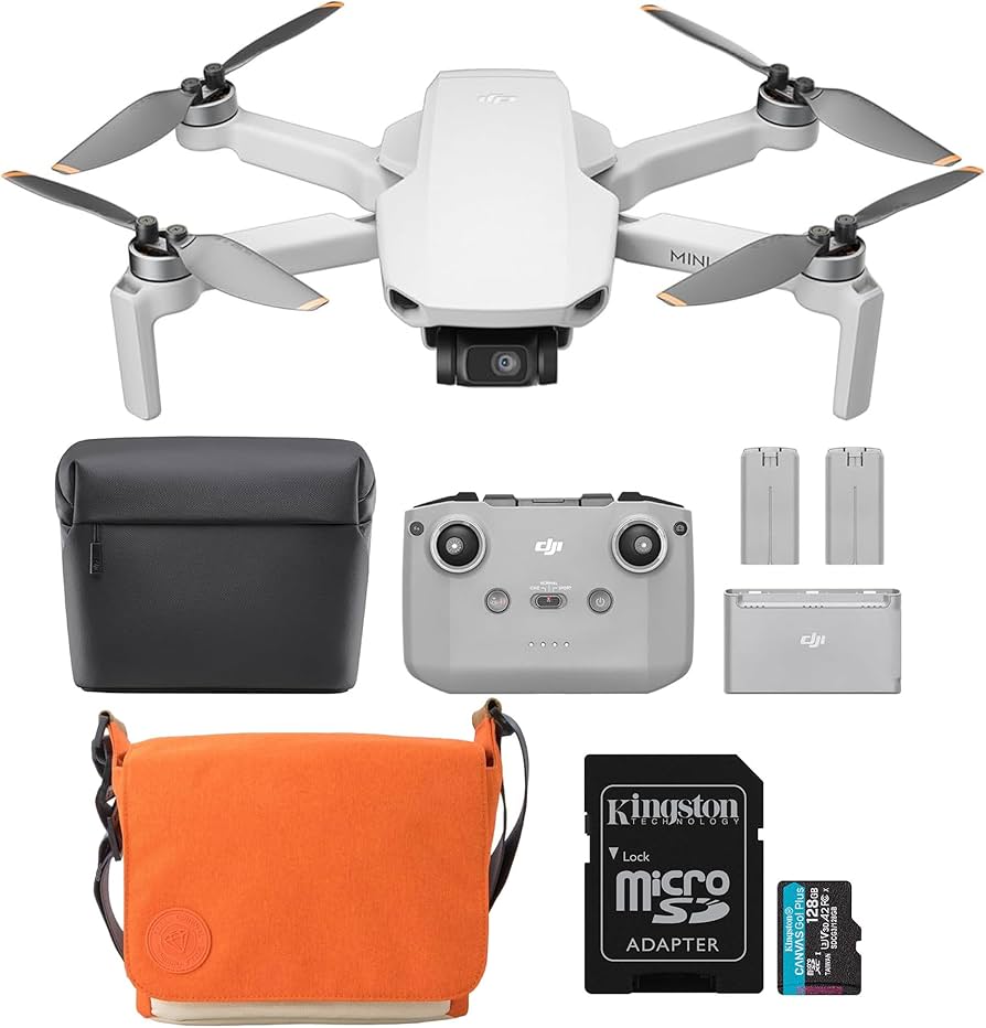 Amazon.com: DJI Mini 4K Fly More Combo with128GB MicroSDXC Memory