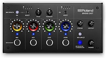 Roland BRIDGE CAST Dual Bus Gaming Mixer | Professional Audio