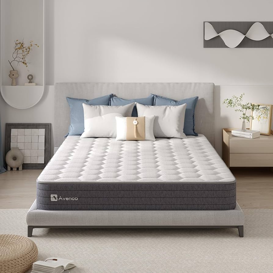 Amazon.co.jp: Avenco マットレス セミダブル 高反発 厚さ20cm やや