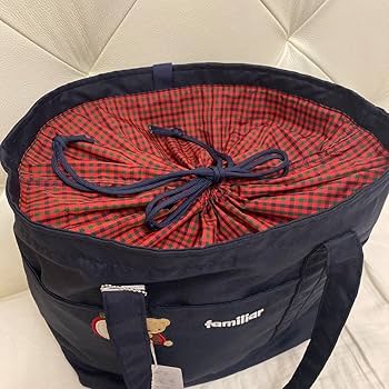 Amazon.co.jp: ファミリア マザーズバッグ 赤チェック : ファッション