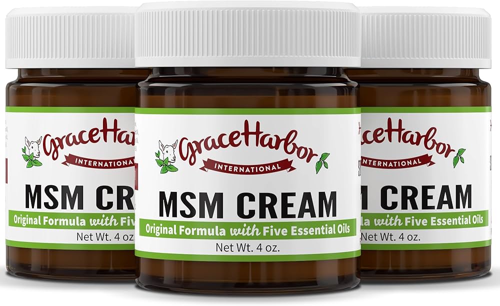 Amazon.com : Grace Harbor MSM Cream – Original – Daily Skin