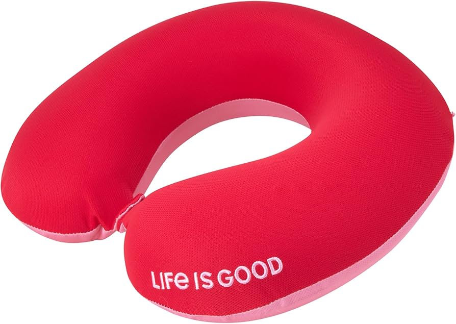 Amazon.com: Life is Good High Density Memory Foam Travel Neck