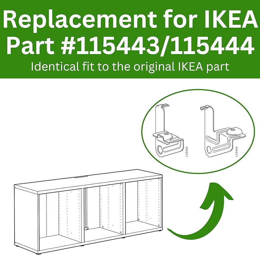 Spare Hardware Parts Wheel Lock for BESTA | Replacement for IKEA