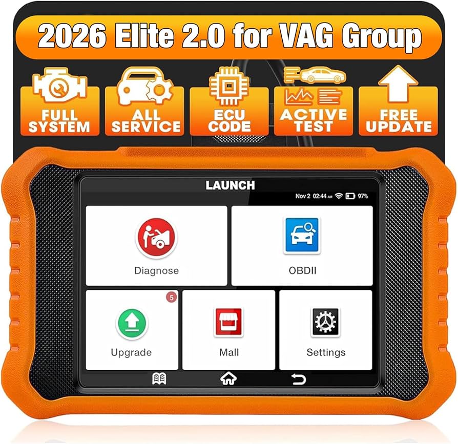 Amazon.co.jp: 2026 LAUNCH Creader Elite V2.0 OBD2スキャナー