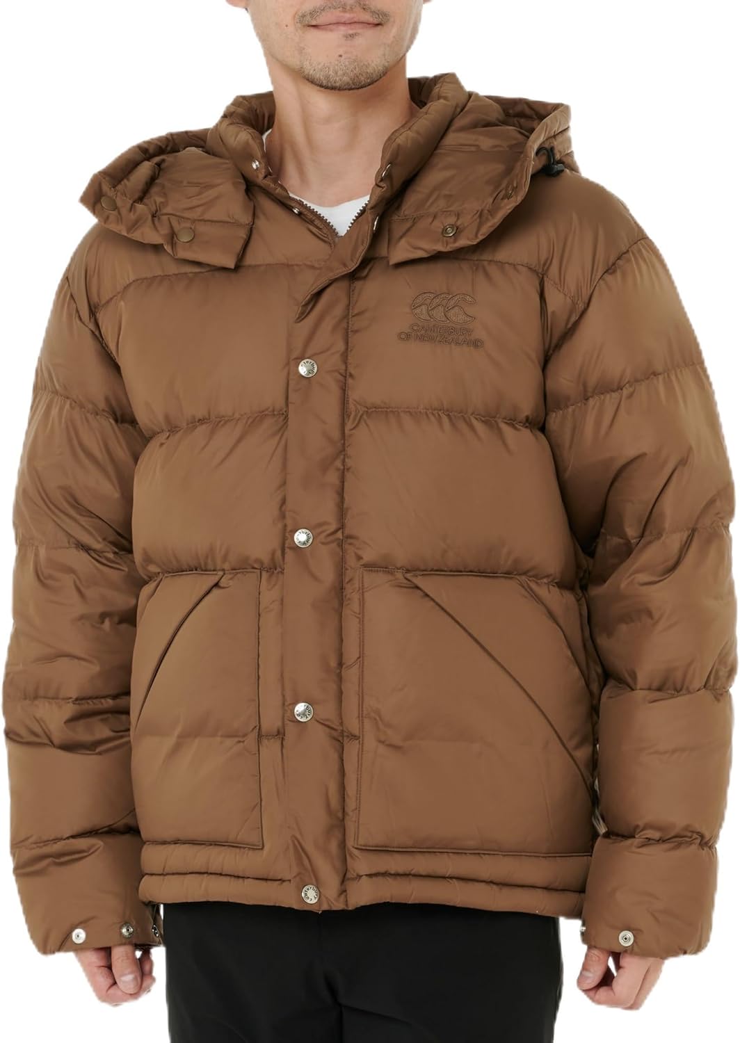 Amazon | [カンタベリー] ダウンジャケット DOWN JACKET 34_カーキ S