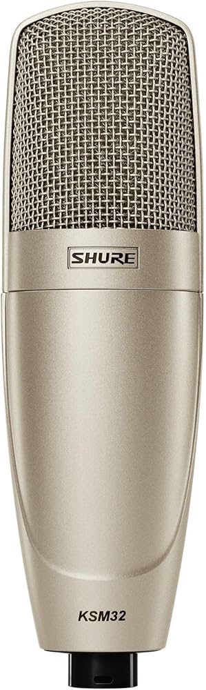 Amazon | SHURE コンデンサーマイク ボーカル用 楽器用 KSM32/SL
