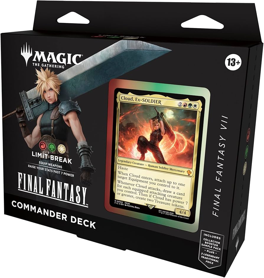 Amazon.com: Magic: The Gathering Final Fantasy VII Commander Deck