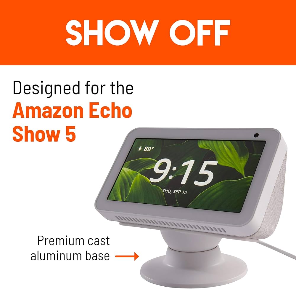 Amazon.com: Made for Amazon Tilt + Swivel Stand for the Echo Show