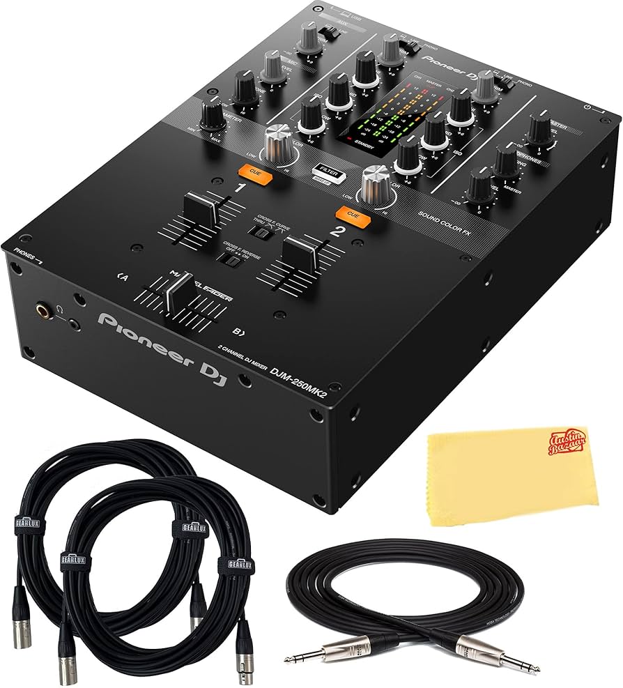 Amazon.com: Pioneer DJM-250MK2 2-Channel DJ Mixer with Independent