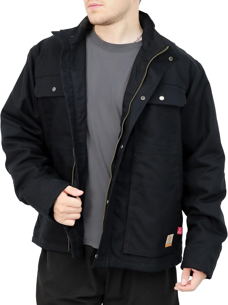 Amazon.com: BOCOMAL FR Jackets Insulated Coat CAT4 Fire Resistant