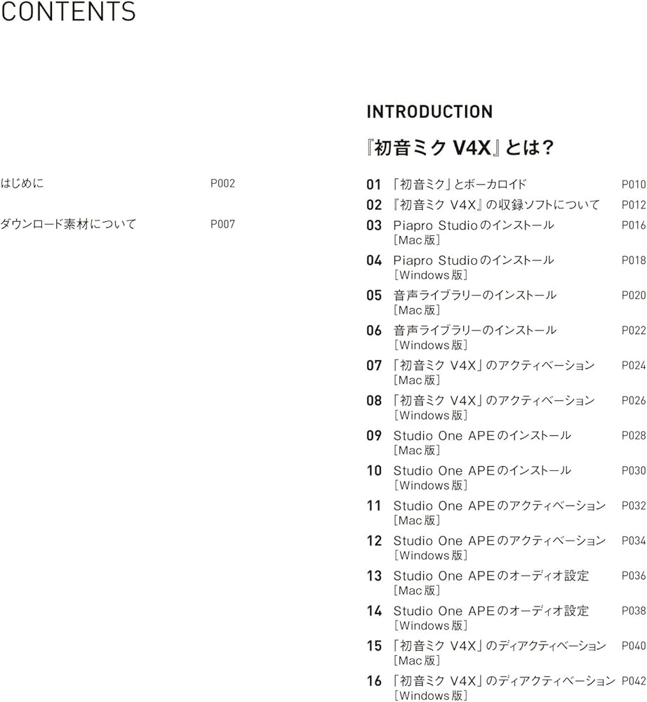 クリプトン・フューチャー・メディア公認 初音ミク V4X 徹底攻略ガイド