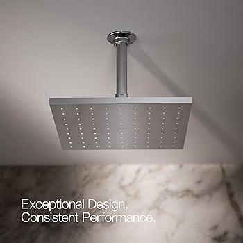 Kohler 13696-CP Contemporary Square 10