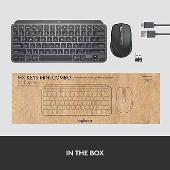 Amazon.com: Logitech MX Keys Mini Combo for Business, Compact