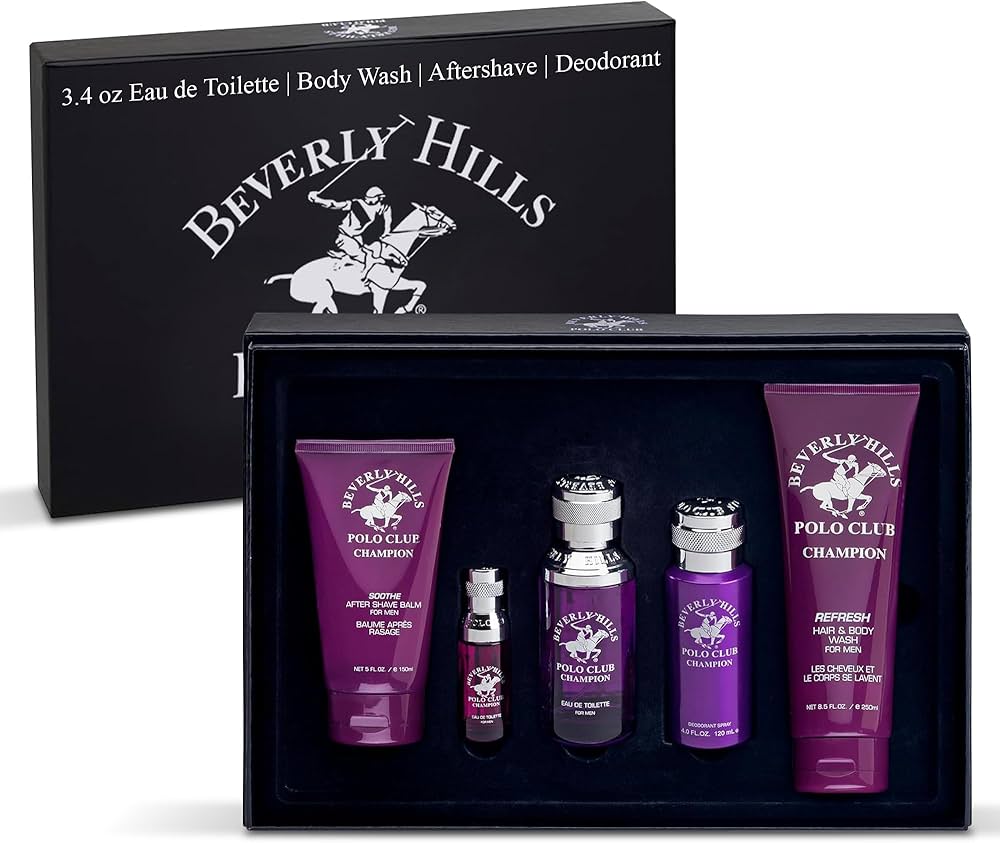 Amazon.com : Beverly Hills Polo Club Champion Men's Cologne Gift
