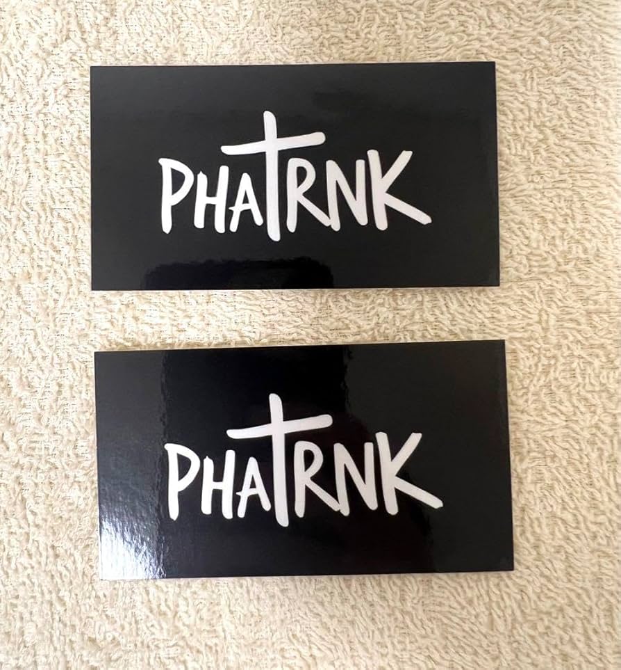 Amazon.co.jp: phatrnk ファットランク ボックスロゴ ステッカー