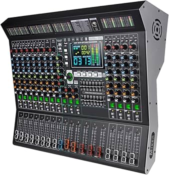 Amazon.com: Yamnweo MD-14 14-Channel Professional Audio Mixer, 99