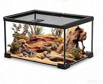 Amazon | 爬虫類 ケージ レプタイルボックス 20x20x30cm グラス