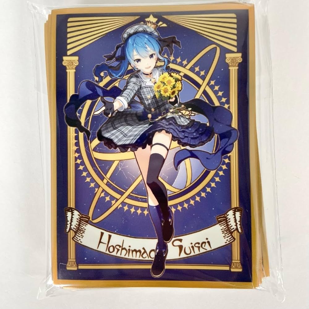Amazon.co.jp: ホロライブ 星街すいせい ミュシャ風 カードスリーブ