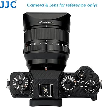 Amazon.com : XF 56mm Hood, JJC Metal Lens Hood, Aluminum Alloy