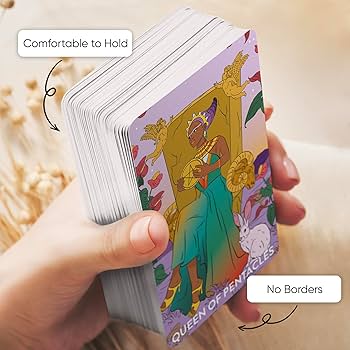 Amazon.co.jp: Wyspell フェミニンなタロットカードデッキ–ボーダー