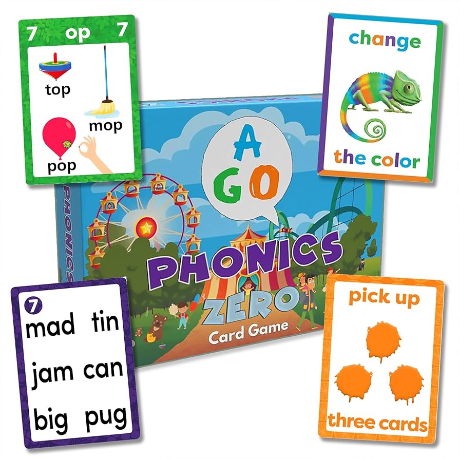 Amazon.co.jp: AGO PHONICS ZERO: 英語カードゲーム : おもちゃ