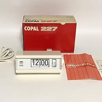 Amazon.co.jp: 貴重 当時物 稼動品 レトロ コパル COPAL 227 デジタル