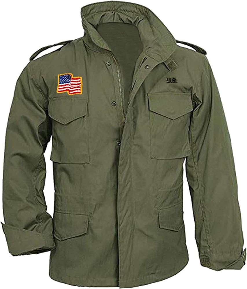 Amazon.com: Oxdire Men's M65 Field Military Commander Jacket