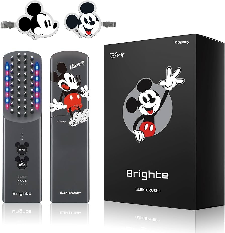 Amazon.co.jp: 【ミッキーコラボ + ヘアクリップ付き】 Brighte