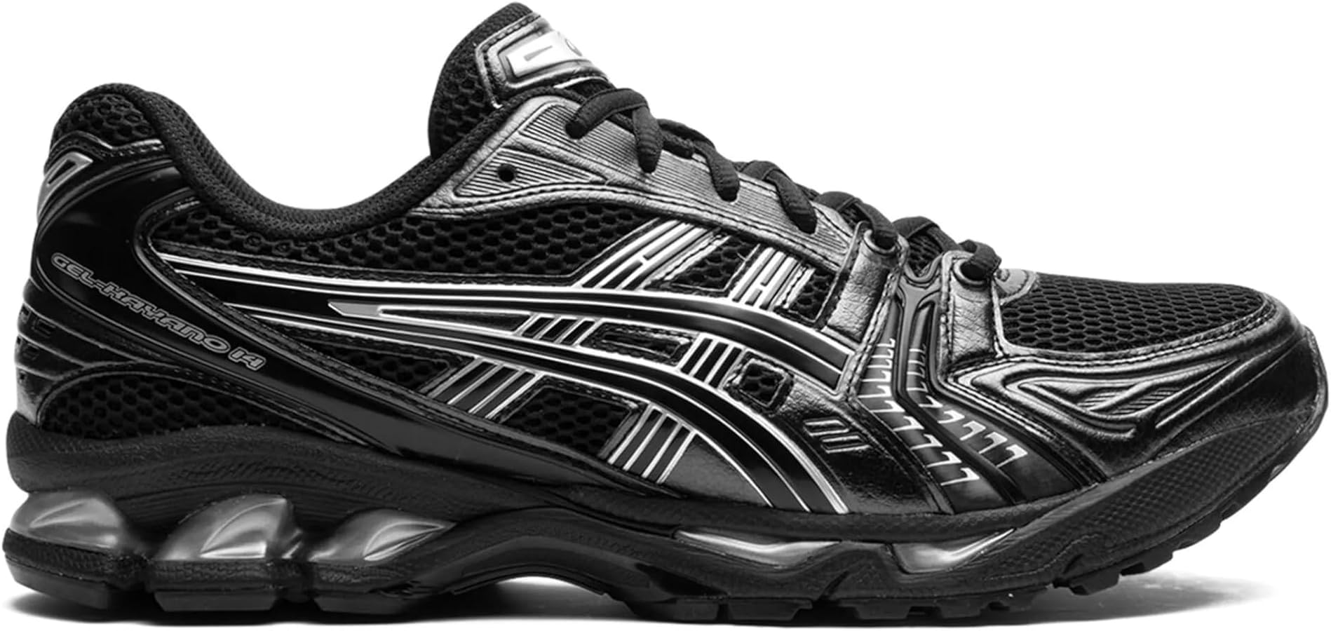 Amazon | [アシックス] Gel-Kayano 14 ブラック ピュア シルバー