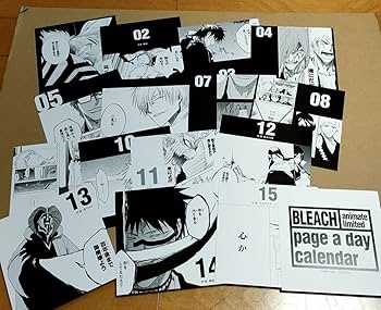 Amazon.co.jp: BLEACH JET 特典 名台詞日めくり名言カレンダー