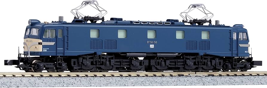 Amazon | KATO Nゲージ EF58 150 宮原機関区 ブルー 3049-2 鉄道模型