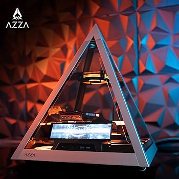 Amazon.com: AZZA Pyramid L PCIE 4.0 - All Sides Tempered Glass ATX