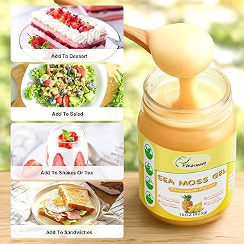 Amazon.com: Fleamart 15OZ Sea Moss Gel Irish Wildcrafted Seamoss