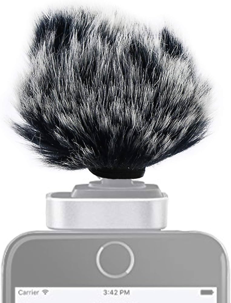 Amazon.com: Microphone Furry Windscreen Windjammer for MV88