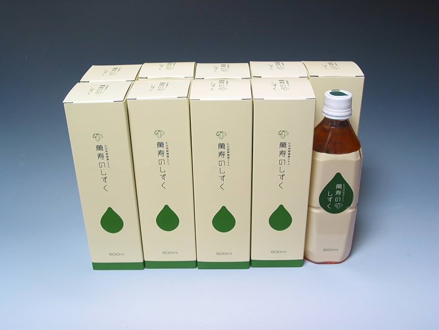 Amazon | 萬寿のしずく 500ml 10本セット | 熱帯資源植物研究所 | 消化酵素