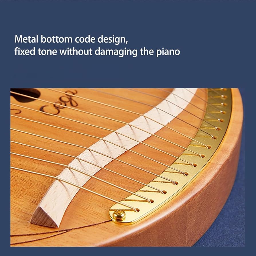 Amazon.co.jp: KKRAUS 初心者 16弦 ライアーハープ、 小さい