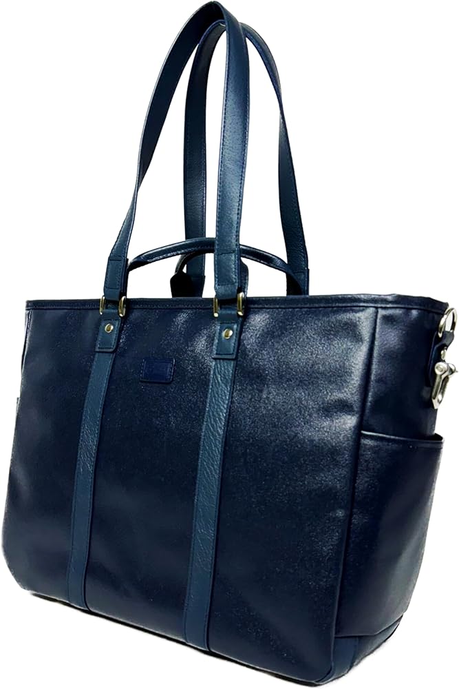 Amazon | [森野帆布] SF-0701 マルチウェイトート/柏レザーコラボ 日本