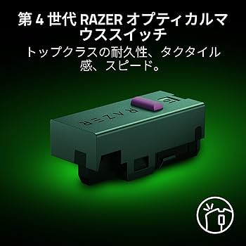 Amazon.co.jp: Razer レイザー DeathAdder V4 Pro ゲーミングマウス